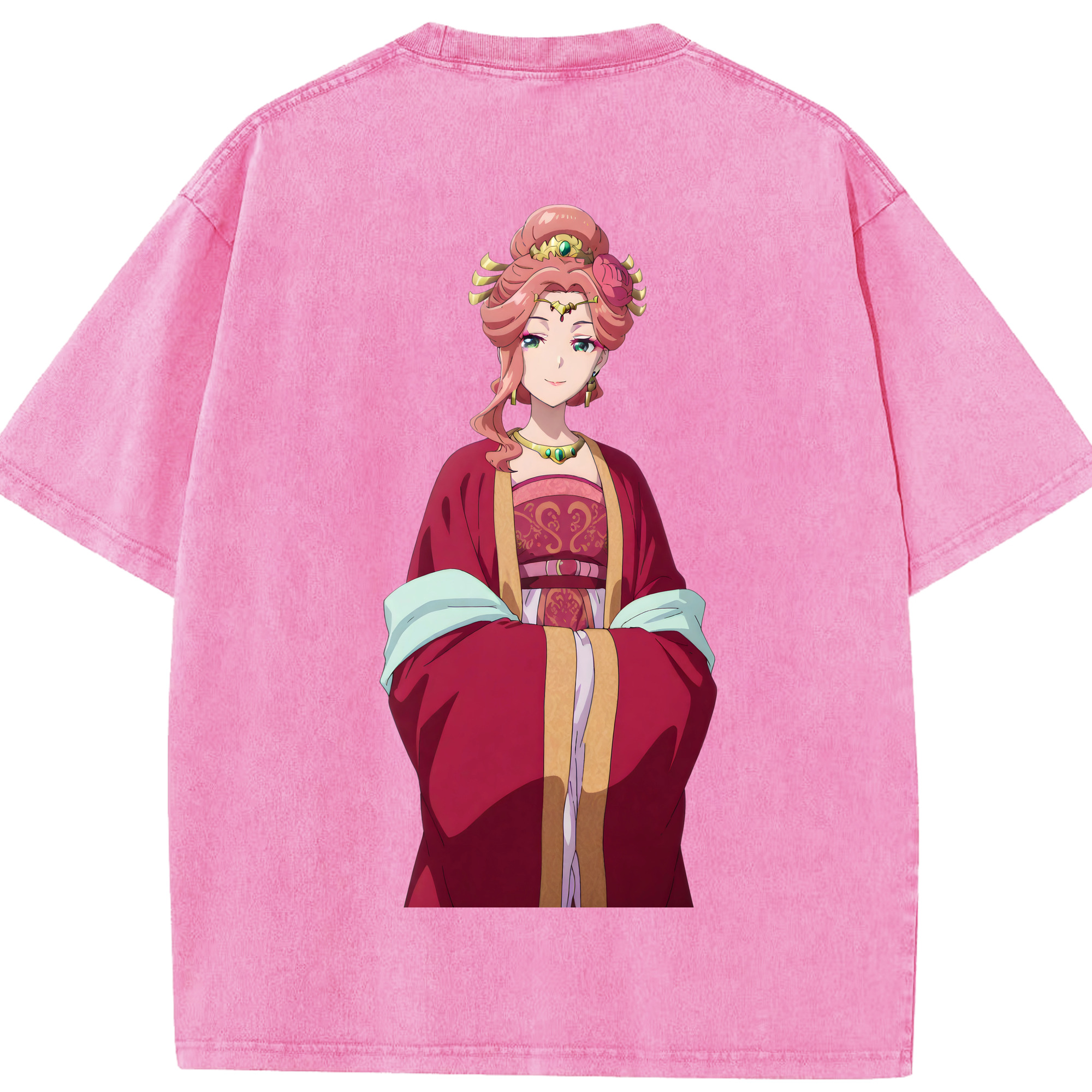 （画像用） 薬屋のひとりごと The Apothecary Diaries 綿100% ヴィンテージ風 半袖Tシャツ（背面プリント）